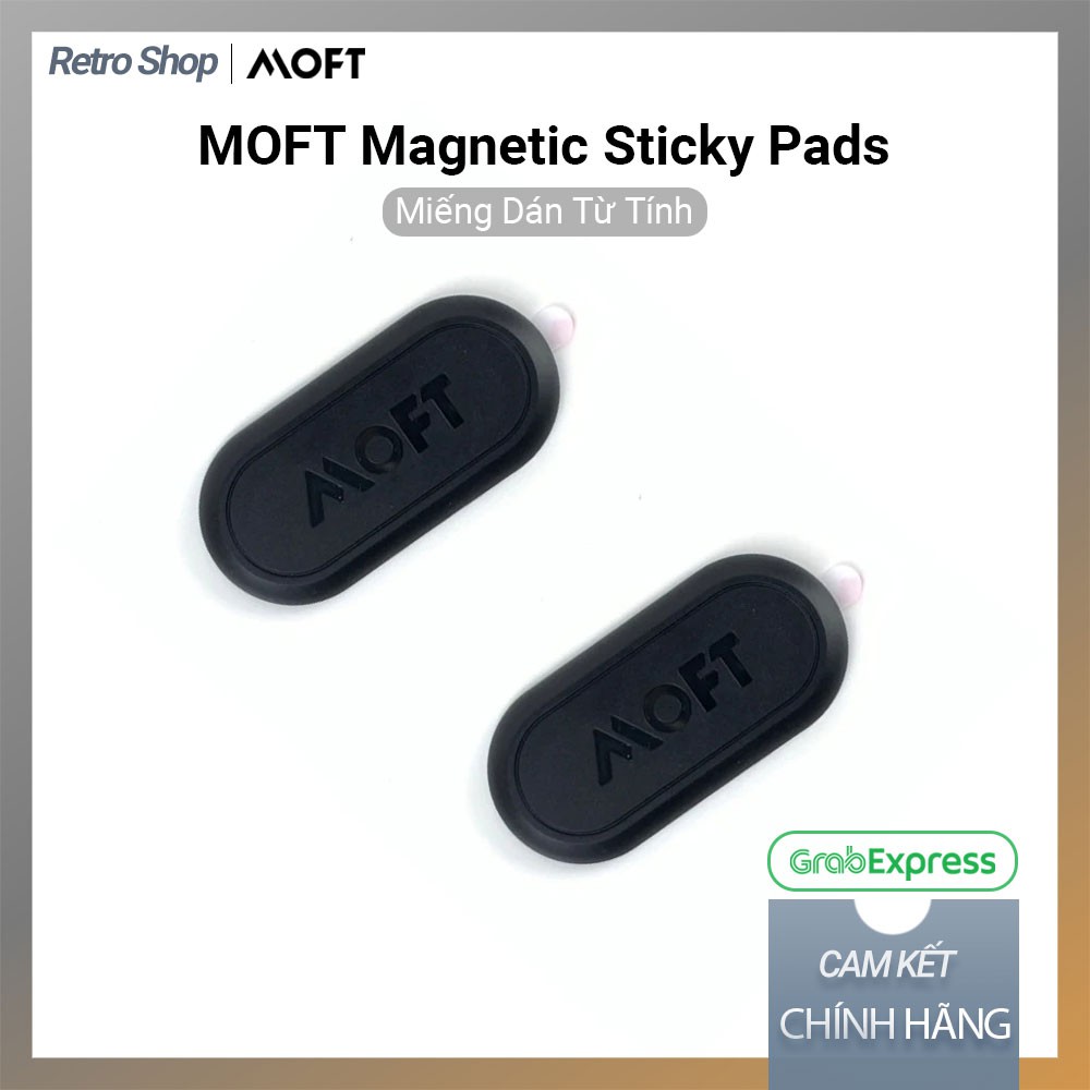 Combo 2 Miếng Hít Nam Châm Điện Thoại MOFT Magnetic Sticky Pads, Miếng Dán Từ Tính, Đế Hít Nam Châm Siêu Tiện Lợi | BigBuy360 - bigbuy360.vn