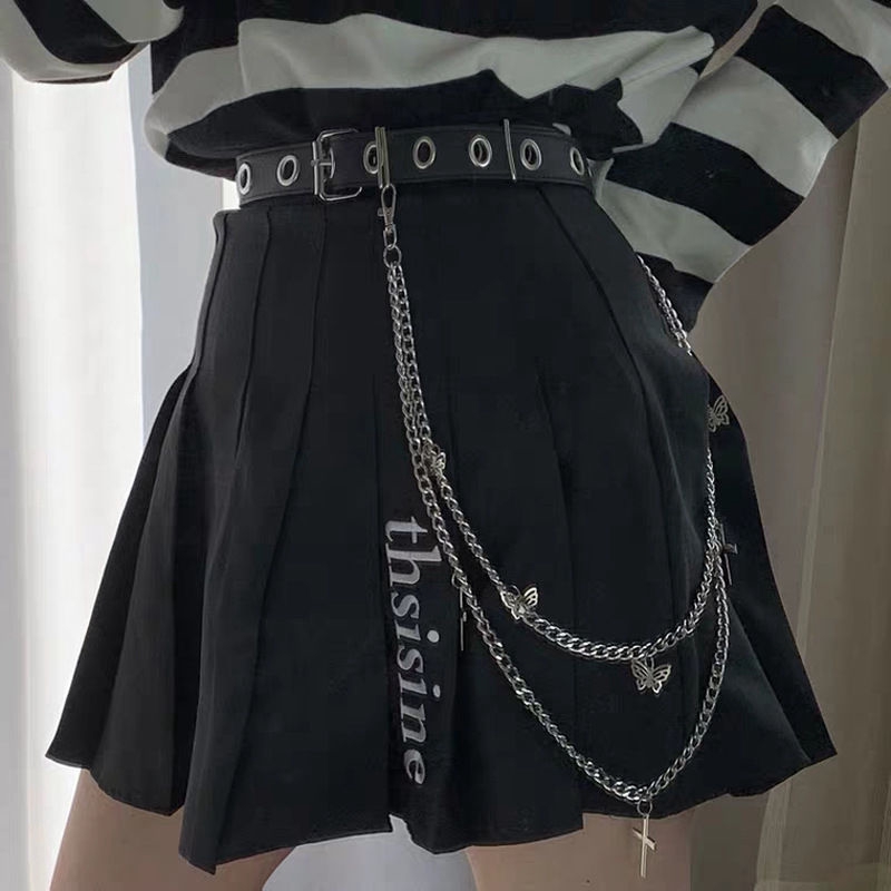 Chuỗi Dây Xích Kim Loại 22353 Đeo Thắt Lưng Phong Cách Punk