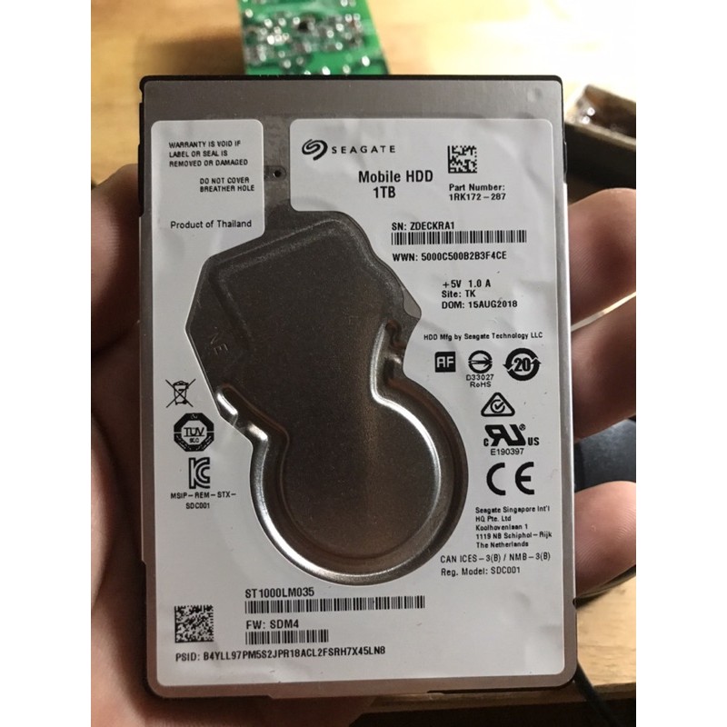 Ổ cứng HDD 1T bóc máy