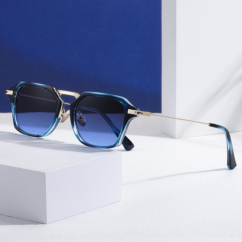 Kính Mát Gọng Vuông Chống Tia UV Thời Trang Cho Nữ RZ1288