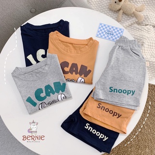 Bộ cộc tay snoopy cử tạ Bernie