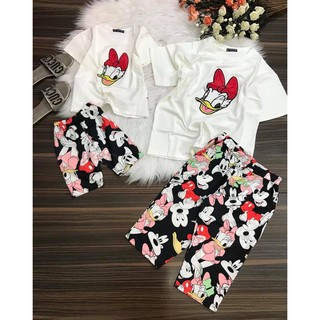 Set đồ đôi hình vịt cho mẹ và bé gái