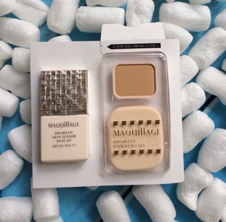 Kit kem lót phấn phủ Maquillage Dramatic