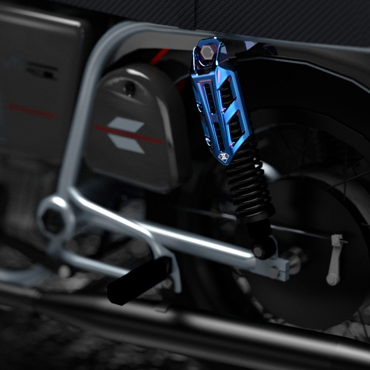 Phụ Kiện Bảo Vệ Phuộc Nhún Giảm Xóc Cho Xe Mô Tô Yamaha L7