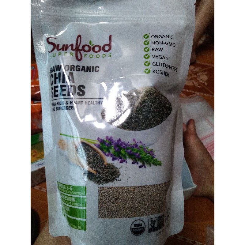 500g Hạt chia trắng Mỹ Sunfood