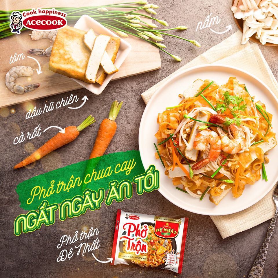 Thùng 18 gói phở trộn Đệ Nhất mix 2 vị Bò và thập cẩm | BigBuy360 - bigbuy360.vn