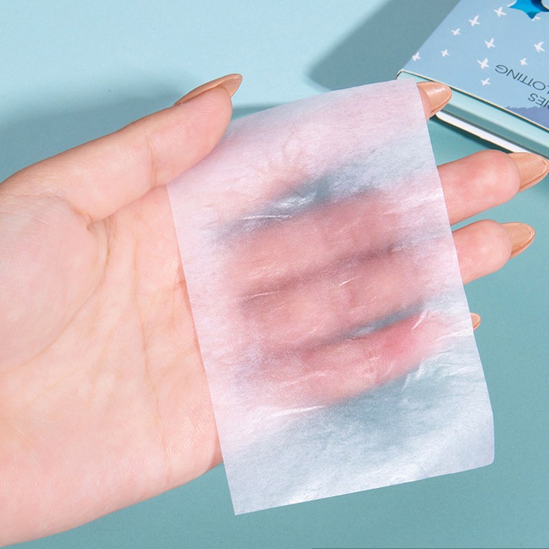 Set 100 giấy thấm dầu chiết xuất trà xanh cho da mặt | BigBuy360 - bigbuy360.vn