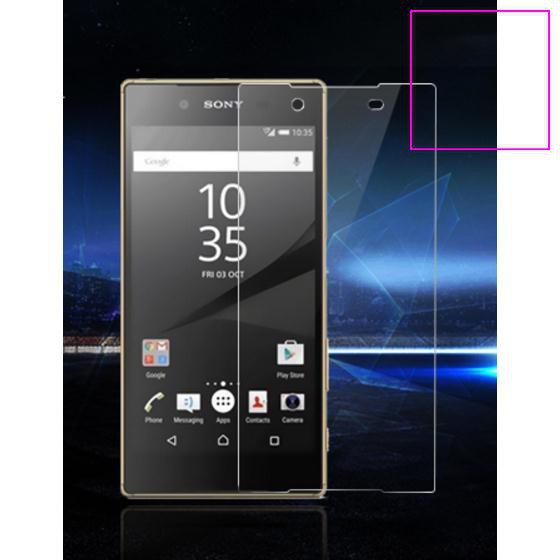 Kính cường lực Sony Z Kính trong suốt mài cạnh tặn kèm khăn lau.