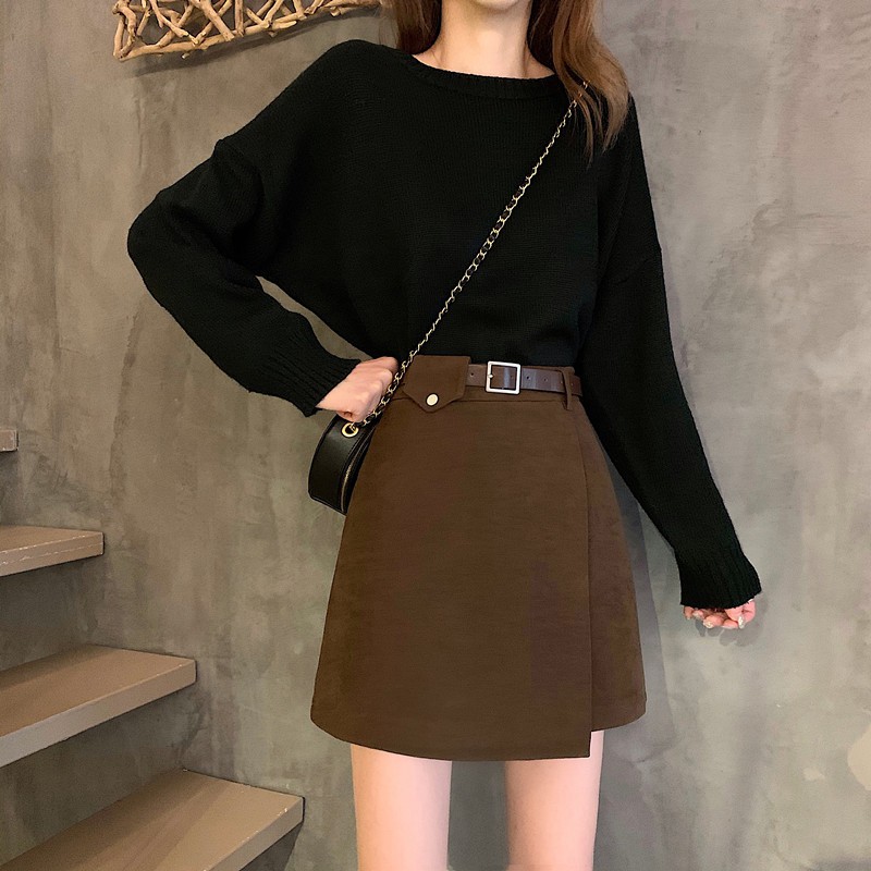 [Mã FADIRECT20 giảm 20K đơn 150K] Chân Váy Ngắn Lưng Cao Thời Trang Xuân Thu Cho Nữ 2021 | BigBuy360 - bigbuy360.vn