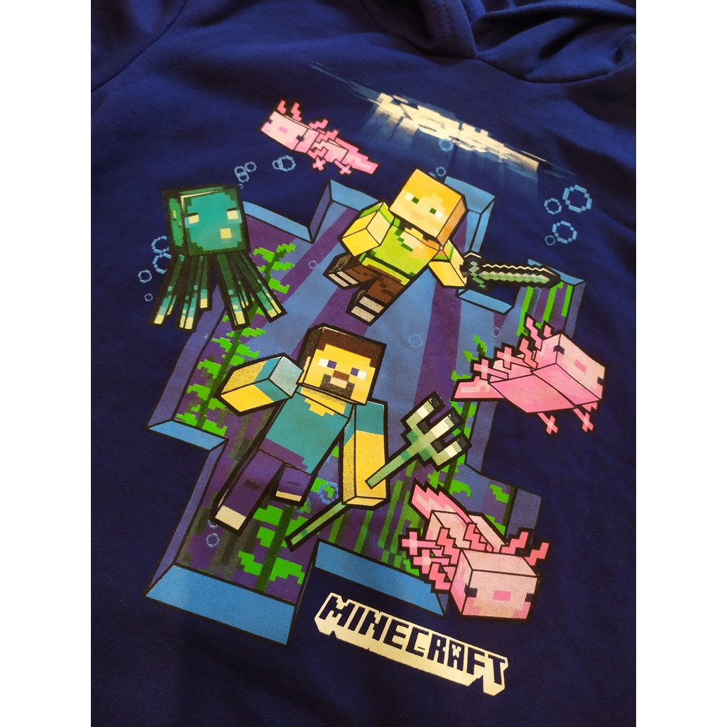 Áo nỉ Walmat Minecraft Xuất Dư