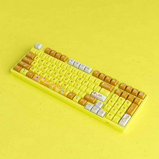 Tặng kèm bàn di trị giá 399k - Bàn phím AKKO 3098S SpongeBob (RGB / PBT Dye-subbed / JDA profile / AKKO CS switch)