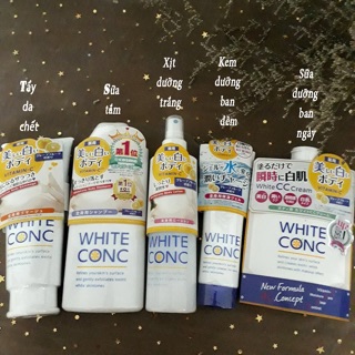 Lotion Xịt Dưỡng Da White Conc 150ml