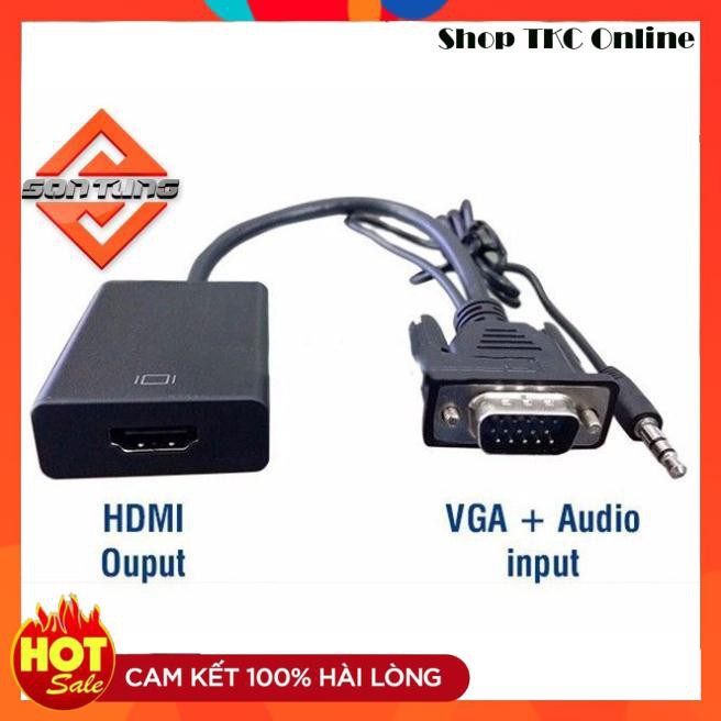 ⚡ Bộ chuyển Đổi VGA sang HDMI full HD 1080p kèm Tín hiệu âm thanh