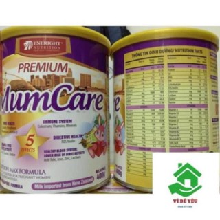Sữa Premium MumCare 800g Sữa Cho bà bầu Date T08.2021