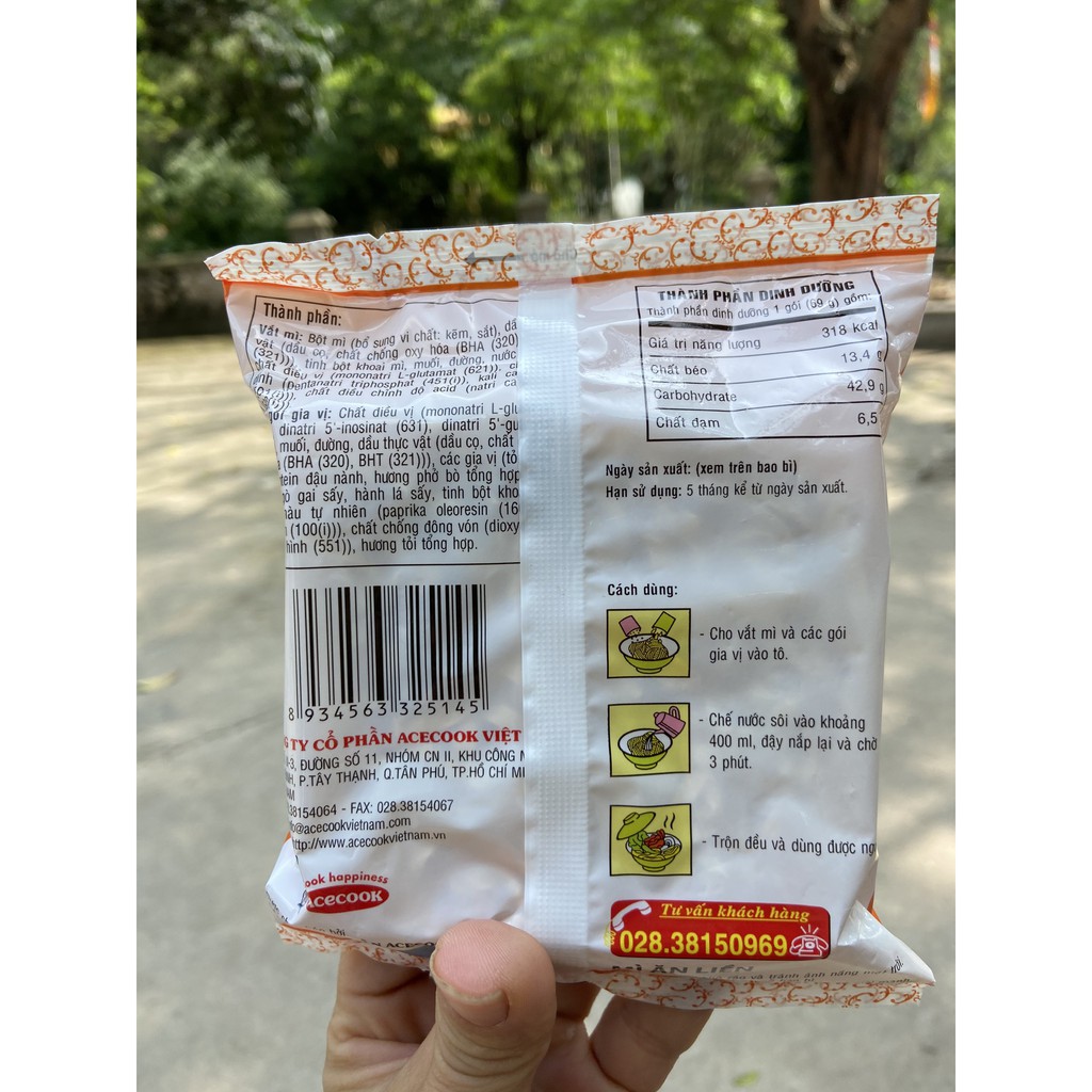 THÙNG MÌ PHỞ BÒ GOOD ACECOOK 30 GÓI X 69G | BigBuy360 - bigbuy360.vn