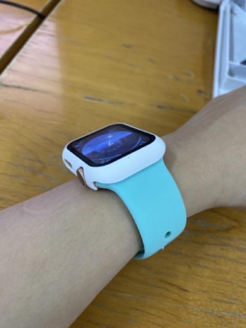 {SALE} Ốp kính cường lực PC siêu mỏng Apple Watch Series 7, S1/2/3/4/5