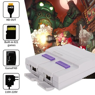 Máy chơi game 4 nút cao cấp (cài sẵn 821 game)