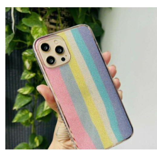 iPhoen 12/12 Pro Max_Ốp lưng Likgus nhũ kim tuyến cầu vòng ( kèm ảnh thật)