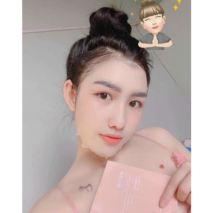 Mặt Nạ Nhau Thai Cừu 💞𝑭𝒓𝒆𝒆𝒔𝒉𝒊𝒑💖 Mặt nạTế Bào Gốc Rwine Beauty Stem Cell Placenta Mask Nhật Bản