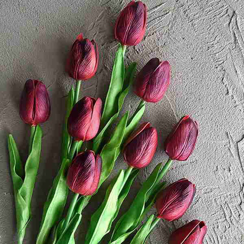 20pc Tulip Artificial Bouquet Artificial Flower Wedding Decoration