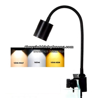 ĐÈN LED RỌI 7W 3 CHẾ ĐỘ ( VÀNG-TRẮNG-VÀNG NHẠT)-  DÙNG CHO HỒ THUỶ SINH, BIOTOP, HỒ BÁN CẠN...