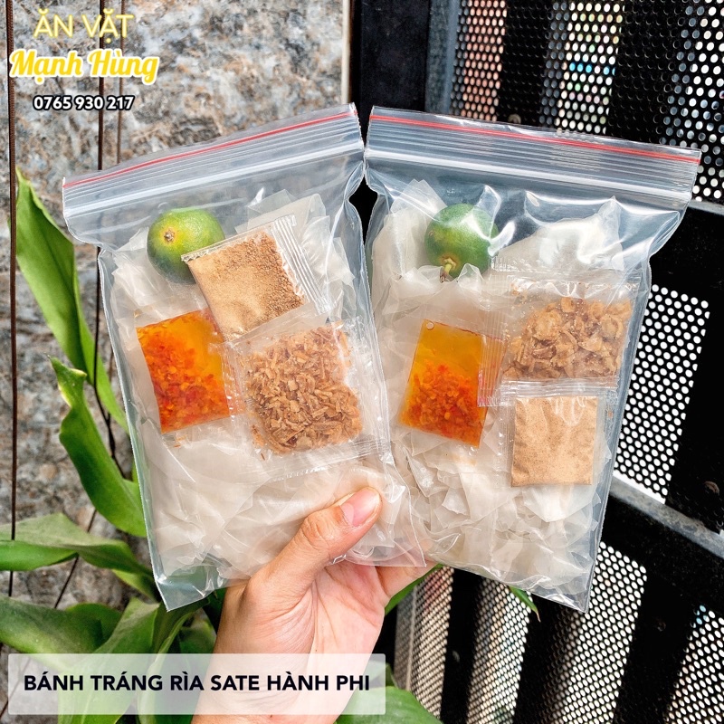 BÁNH TRÁNG SATE HÀNH PHI MAHU ĂN VẶT GIÁ RẺ SÀI GÒN