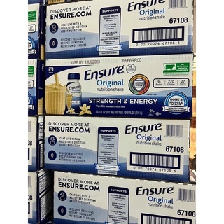 Sữa nước ensure vanilla 237 ml của mỹ - date 03/2025