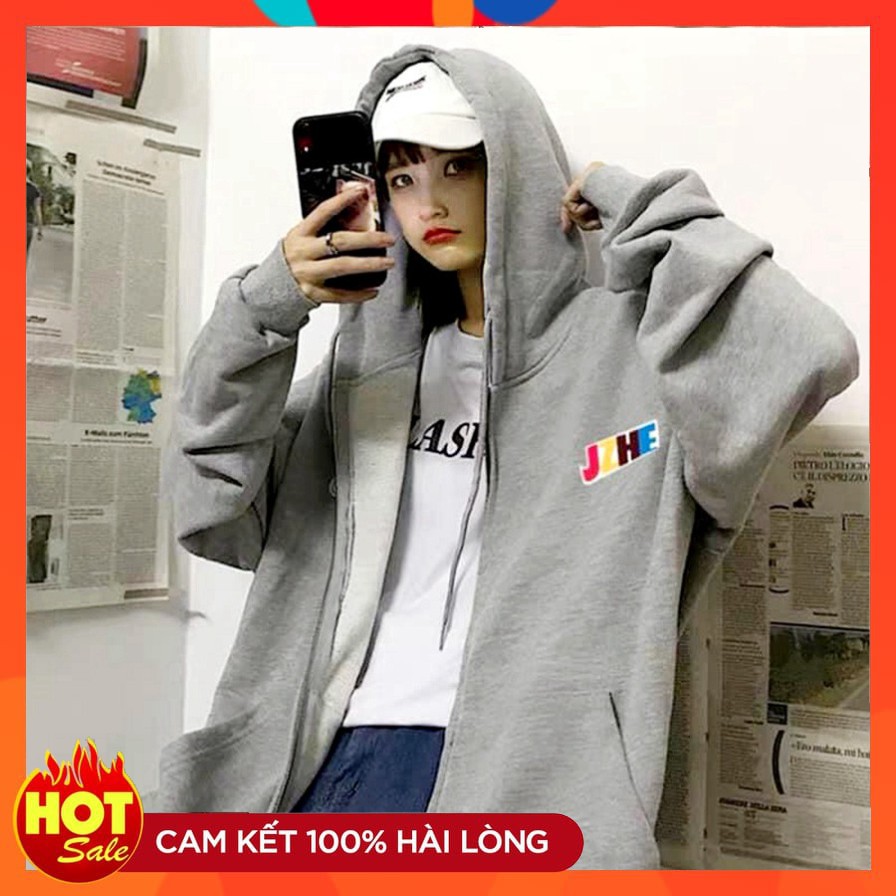 (SALE) ÁO HOODIE - ÁO KHOÁC NỈ NGOẠI ZJHE (HD1270 - ZHE NAUG)