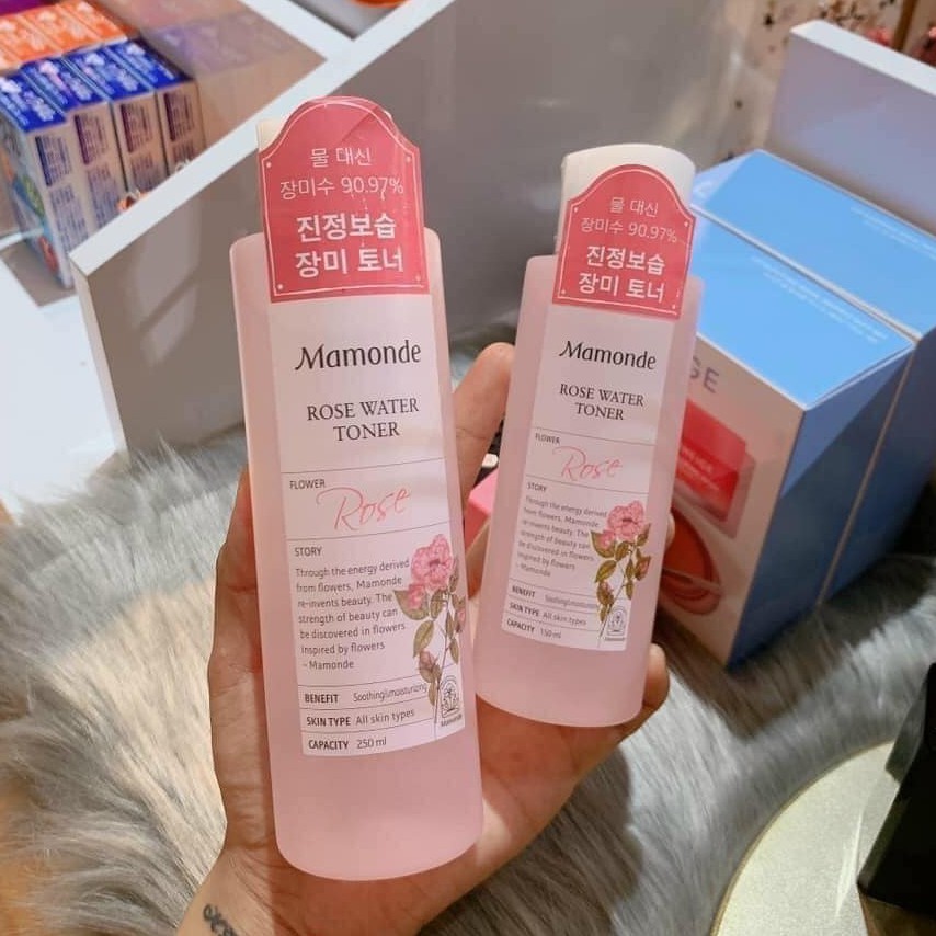 Nước Cân Bằng Mamonde Toner - Nước Hoa Hồng Mamonde Rose