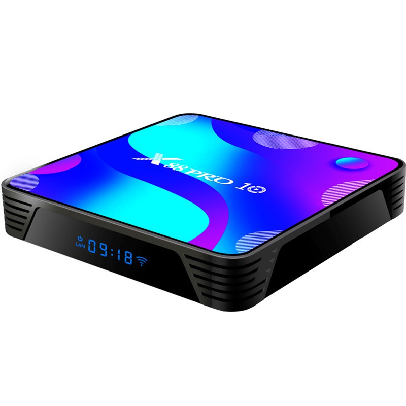 Tv Box X88 Pro Android 10.0 2g + 16g / 4 + 32g / 64gb / 128gb Rockchip Rk3318 Wifi Bt4.0 Media Player Android Tv Box