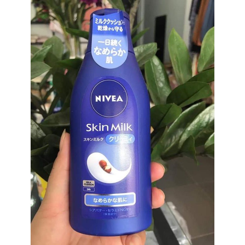 [Mẫu mới] Sữa Dưỡng Thể Trắng Da Cấp Ẩm Nivea Premium Body Milk Nội Địa Nhật Chính Hãng