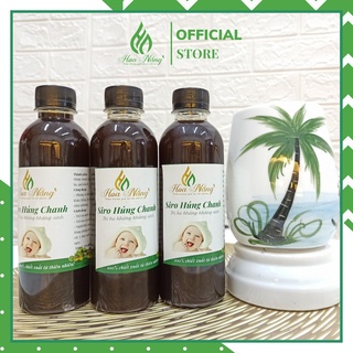 Siro Ho Húng Chanh, Quất, Gừng, Đường phèn hanmade tại Huế