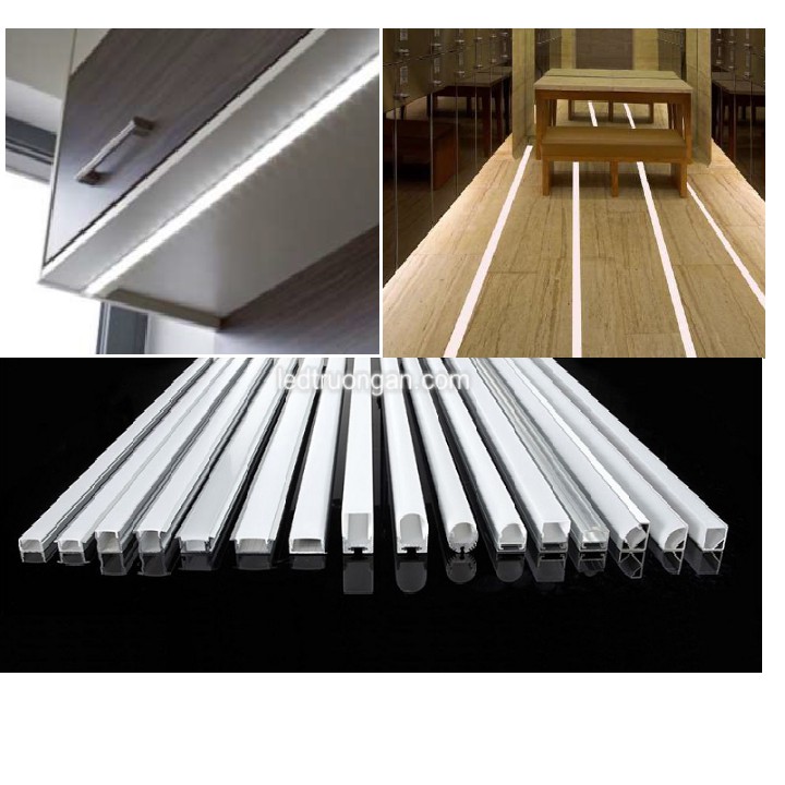 Led máng nhôm YW 2206 kèm led cao cấp