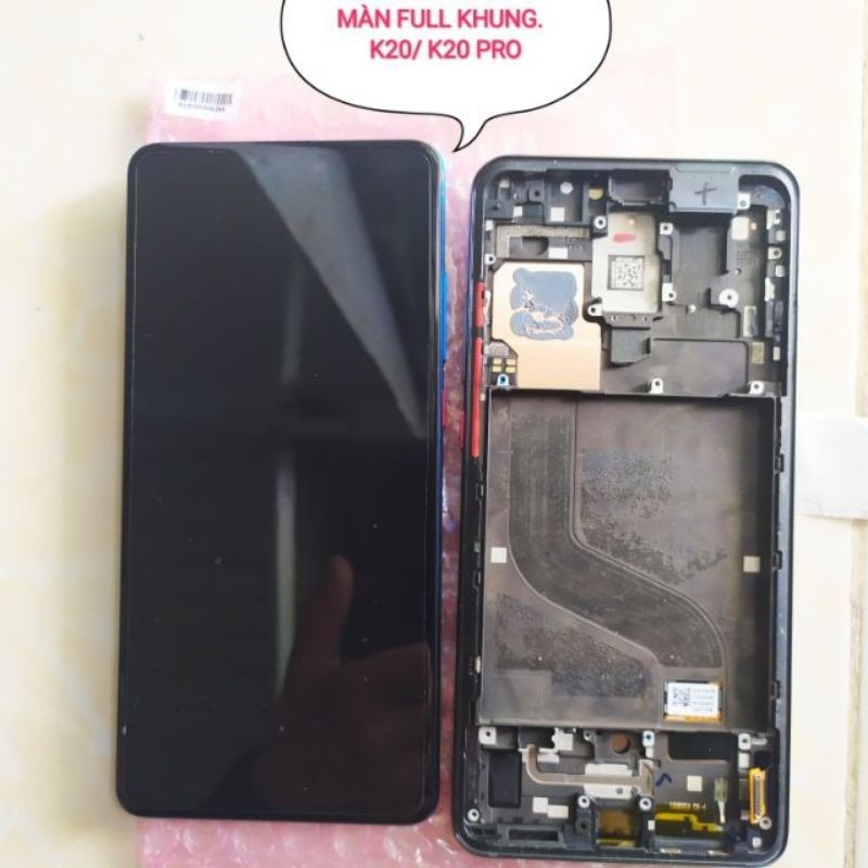 HÀNG CHÍNH HÃNG- Màn AMOLED nguyên khung sườn K20/K20 Pro/ Mi 9T zin chính hãng mới