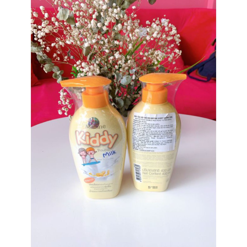 [Chính Hãng] Sữa Tắm Gội Cho Bé MISTINE KIDDY 400ml Mùi Sữa_Sản Xuất Tại Thái Lan_TiVa Mart