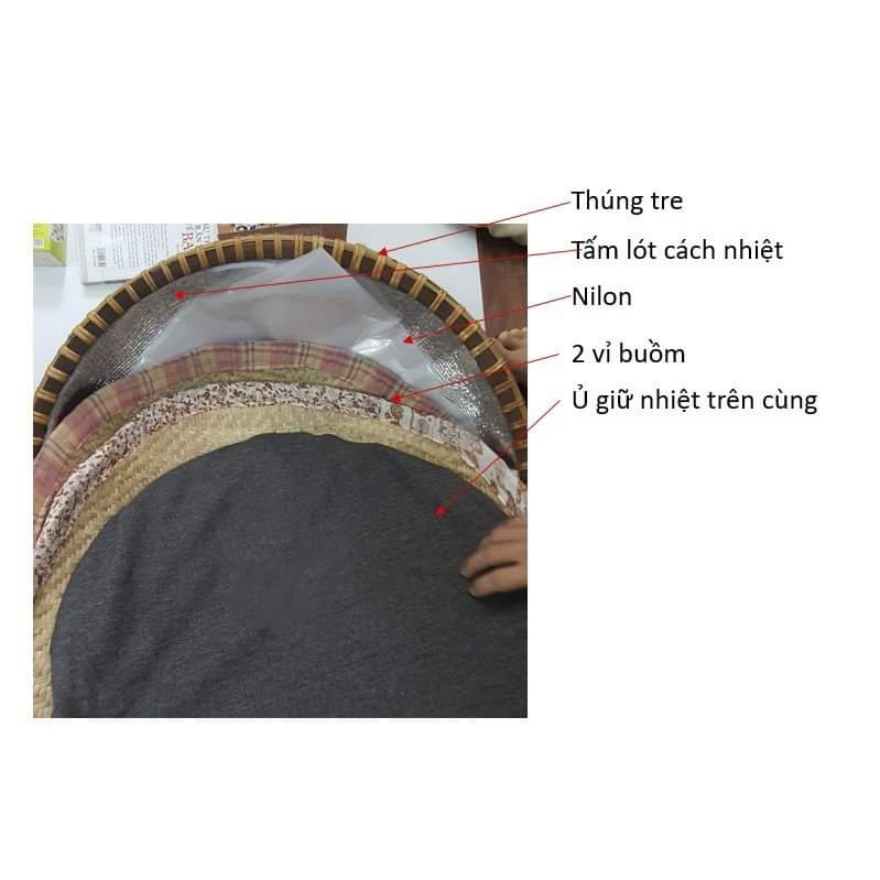 THÚNG Ủ XÔI CHUYÊN DỤNG - Pk XÔI