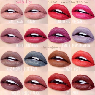 Son kem COLOURPOP Ultra Satin Lip