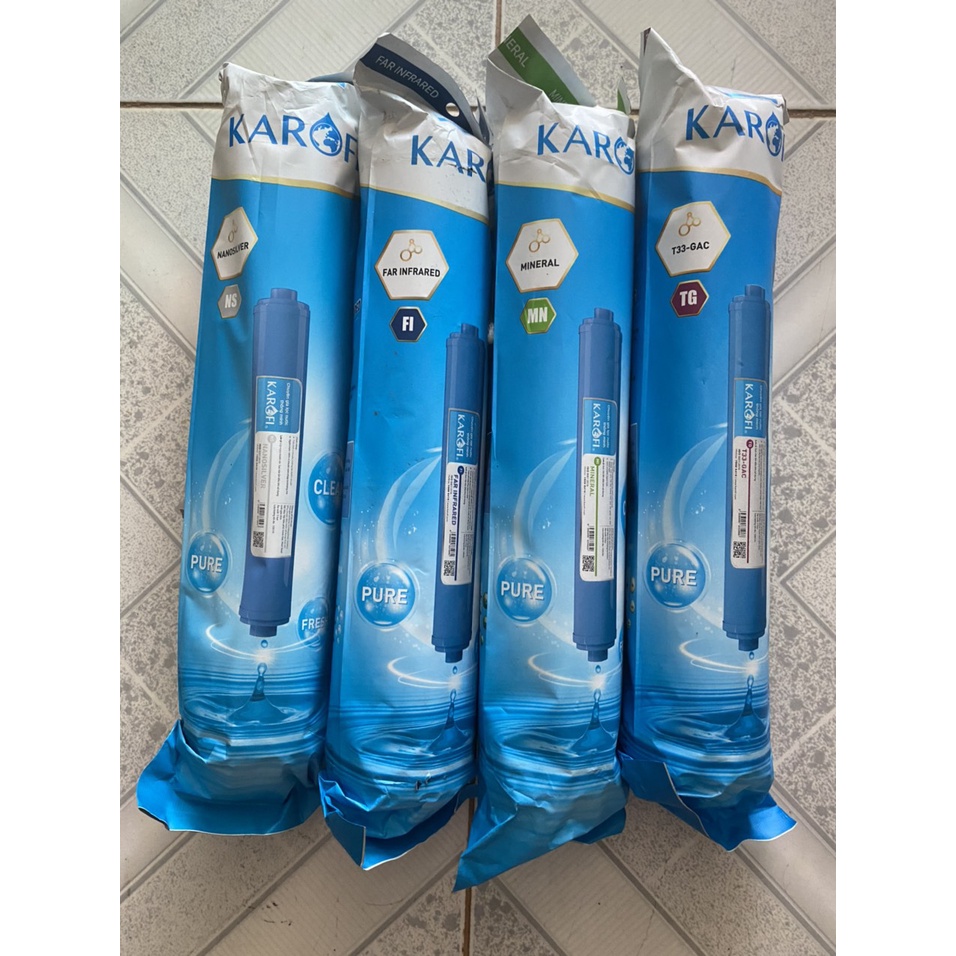 Combo 4 lõi 5678 Karofi - T33-GAC, MINERAL, FAR INFRARED, NANO