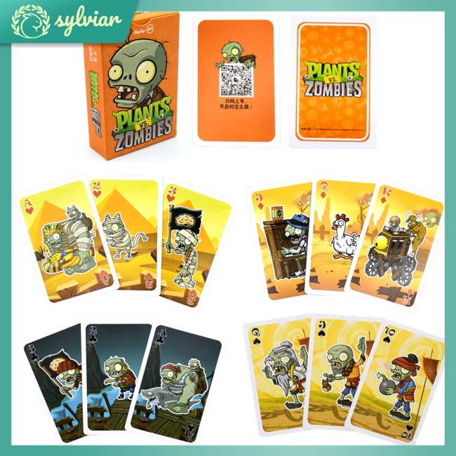 [sylviar] Cây Vs. Bộ Sưu Tập Thẻ Bài Trò Chơi Peripheral Zombies Vui Nhộn Độc Đáo