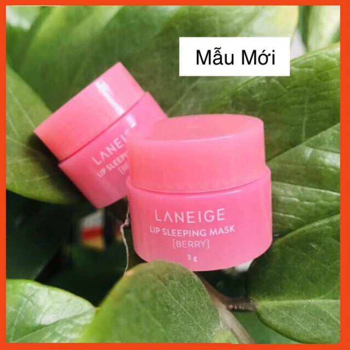 Son dưỡng môi LANEIGE 3g [GIẢM 50%] mặt nạ ủ cho môi, cấp nước dưỡng hồng, tẩy tế bào chết