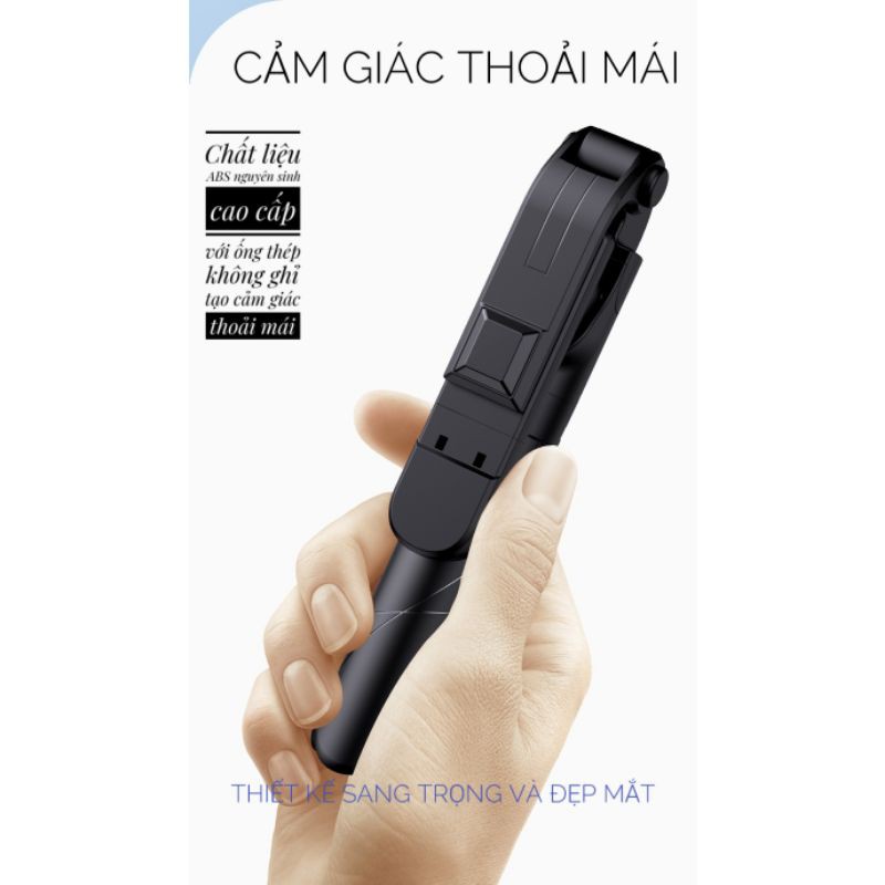 Gậy tự sướng bluetooth đa năng ,có đèn chiếu sáng | BigBuy360 - bigbuy360.vn