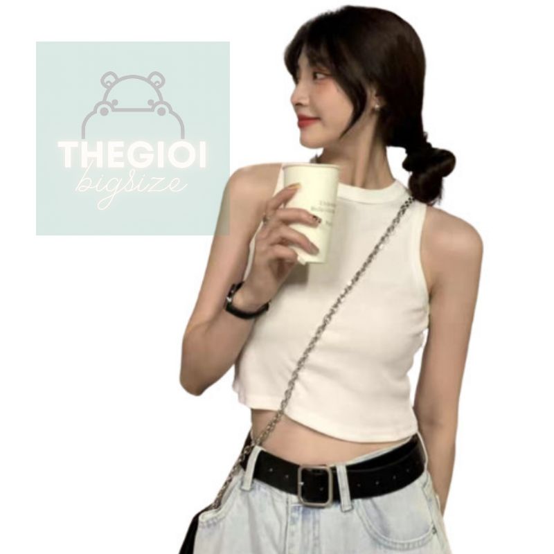 Áo thun ba lỗ croptop thoáng mát freesize