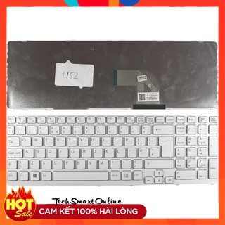 Bàn phím laptop Sony Vaio SVE15 SVE151 – SVE15 TRẮNG (ĐÈN) ZIN