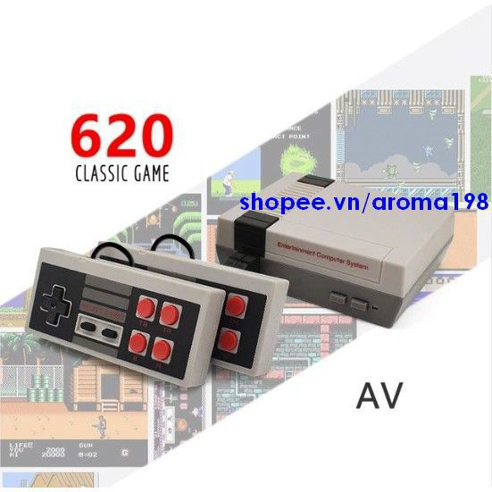 [FREE SHIP =&gt; 50K ] Máy Chơi Game Cổ Điển NES Classic 620 Trò Chơi