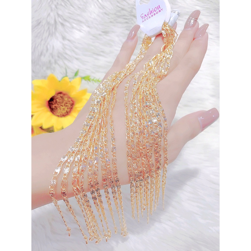 Dây chuyền nam UHA mạ vàng 18K cao cấp (giá tốt nhất) DC03