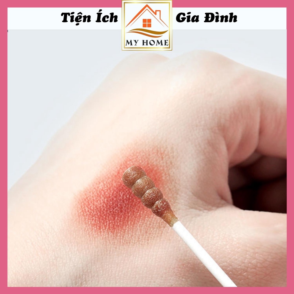 Hộp 200 tăm bông ngoáy tai 2 đầu, tăm bông ngoáy tai người lớn đa năng