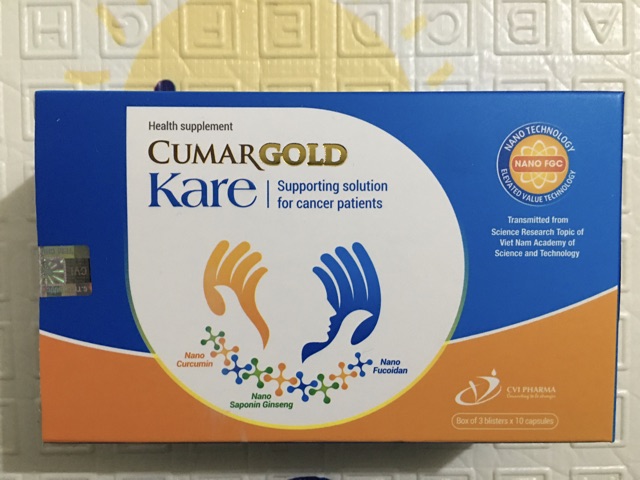 Cumagold kare- giải pháp hỗ trợ ung thư và u bướu