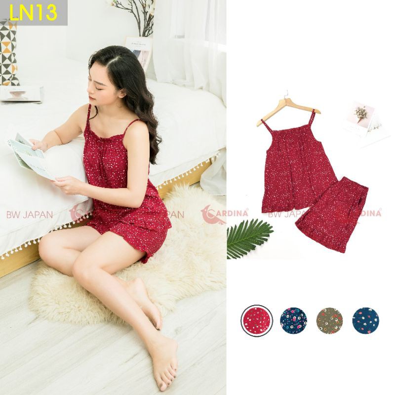 Bộ lanh đùi Cardina cao cấp- hàng VNXK Nhật- BST2021