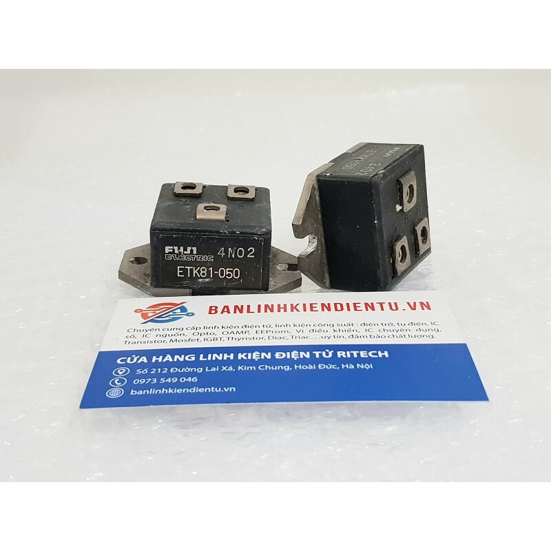 ETK81-050 Module Transistor 50A/500V (Tháo máy)