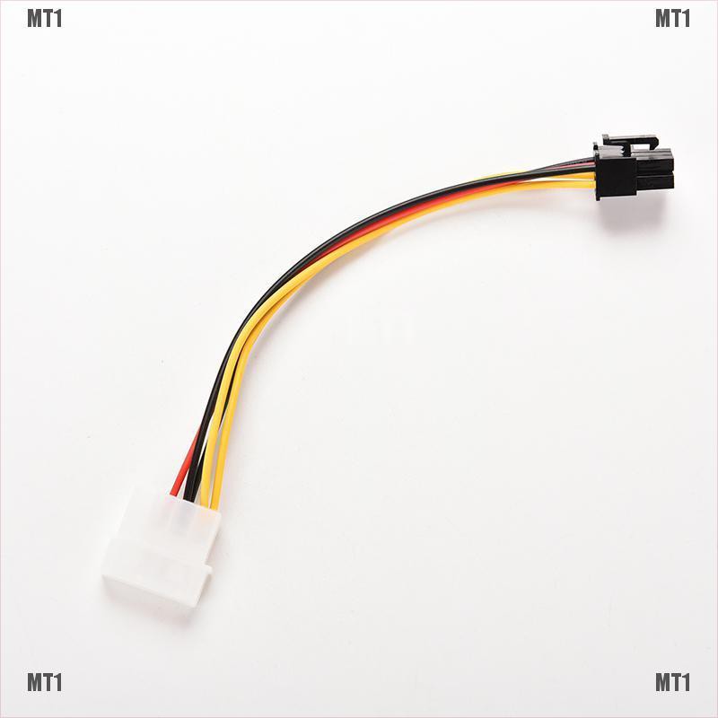 Cáp kết nối nguồn điện chuyển đổi 4Pin sang 6Pin cho card đồ họa PCI-E chất lượng cao